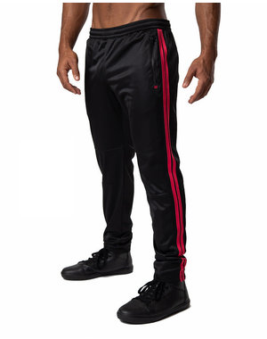 NASTY PIG NASTY PIG HYPER SPEED TRACK PANT BLACK/WHITE SIZE LARGE