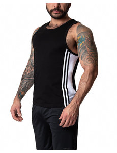 NASTY PIG NASTY PIG DIVISION TANK TOP BLK/WHITE MEDIUM