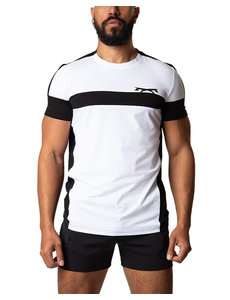 NASTY PIG NASTY PIG DIVISION SHIRT BLACK/WHITE SIZE MEDIUM