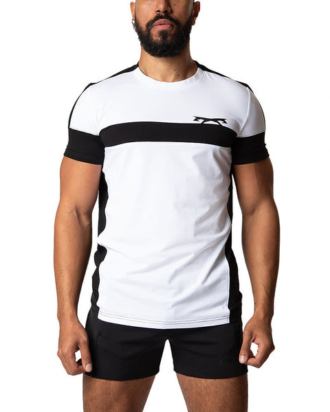 NASTY PIG NASTY PIG DIVISION SHIRT BLACK/WHITE SIZE MEDIUM