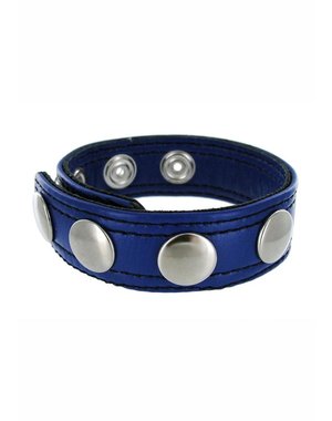 XR Brands COCK GEAR LEATHER SPEED SNAP COCKRING