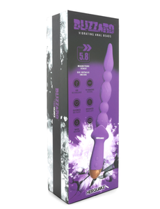 IMMENSE PLEASURE PRODUCTS HERQUAKE BLIZZARD VIBRATING ANAL BEADS