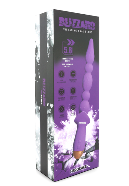 IMMENSE PLEASURE PRODUCTS HERQUAKE BLIZZARD VIBRATING ANAL BEADS