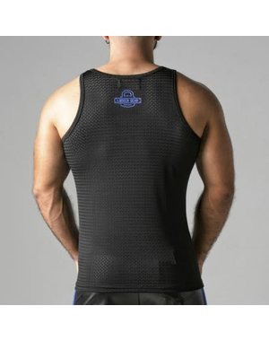 LOCKER GEAR LOCKER GEAR LOOK AT HARDER TANK TOP BLUE