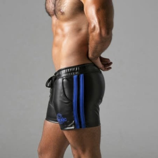 LOCKER GEAR LOCKER GEAR LOOK AT HARDER SAUCY RUDE SHORT BLUE