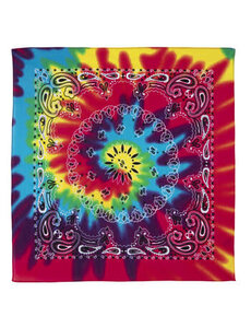  PAISLEY TIE DYE BANDANA