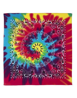  PAISLEY TIE DYE BANDANA