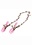 CalExotics NIPPLE PLAY CRYSTAL CHAIN CLAMPS PINK