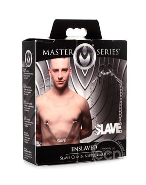 CalExotics MASTER SERIES ENSLAVED SLAVE CHAIN SILVER