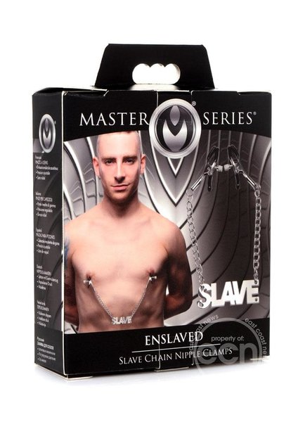 CalExotics MASTER SERIES ENSLAVED SLAVE CHAIN SILVER