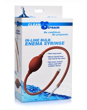 XR Brands CLEANSTREAM IN LINE ENEMA BULB(DISC)