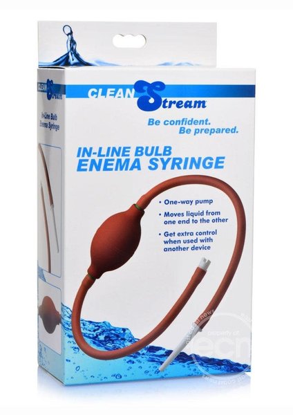 XR Brands CLEANSTREAM IN LINE ENEMA BULB(DISC)