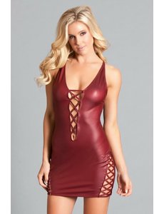 BEWICKED BEWICKED ELISA DRESS MAROON