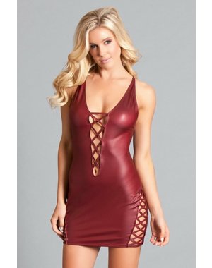BEWICKED BEWICKED ELISA DRESS MAROON