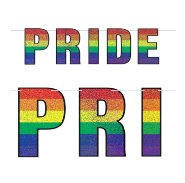 RAINBOW "PRIDE" PENNANTS