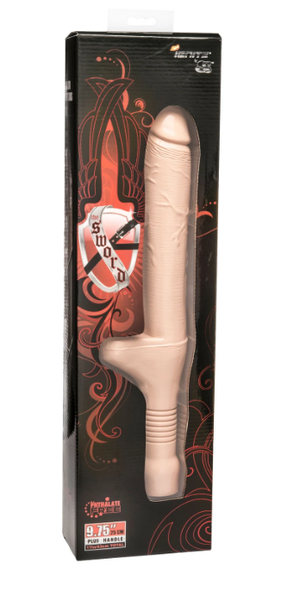 EXXTREME COCK SWORD WITH HANDLE FLESH