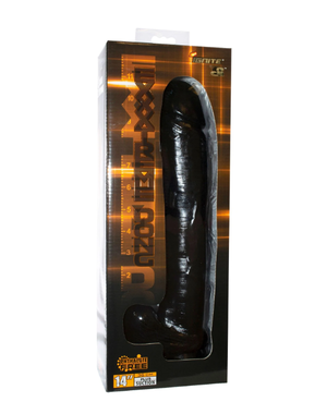 EXXTREME EXXTREME DONG WITH SUCTION 14" BLACK