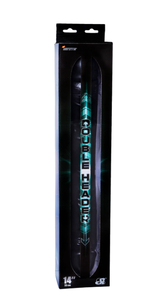 SI NOVELTIES DOUBLE HEADER 14" BLACK