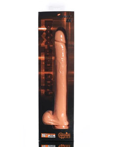 EXXTREME EXXTREME DONG WITH SUCTION 16" FLESH