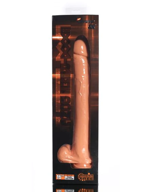 EXXTREME EXXTREME DONG WITH SUCTION 16" FLESH