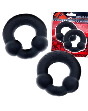 OXBALLS OXBALLS ULTRABALLS 2PK COCKRING NIGHT EDITION