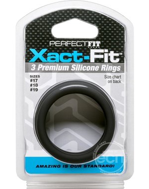 Perfect Fit PERFECT FIT XACT FIT SILICONE 3PK M-L