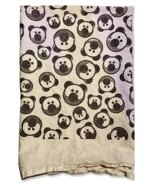 BURLY SHIRTS BURLY BEARDED BEAR KITCHEN TOWEL