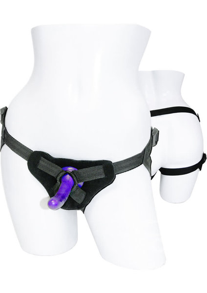 SPORTSHEETS S&M, STRAP ON & SILICONE DILDO KIT