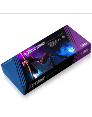 XOTIC DANCE STATIC AND SPINNING DANCE POLE