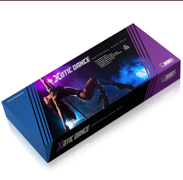 XOTIC DANCE STATIC AND SPINNING DANCE POLE