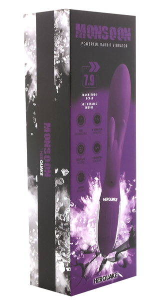 HERQUAKE MONSOON RABBIT VIBE PURPLE