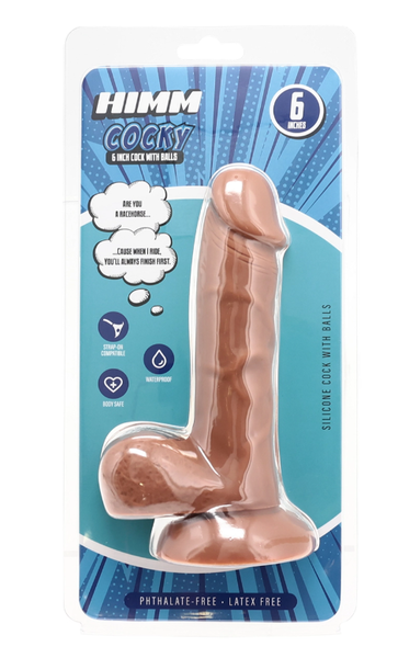 HIMM COCKY 6" WITH BALLS