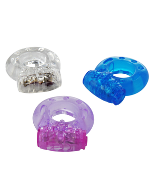 GENTLEMEN’S CLUB VIBRATING ROCK HARD RING SET