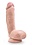 DR SKIN DR SKIN GLIDE SELF LUBRICATING DILDO WITH BALLS 8.5 inch
