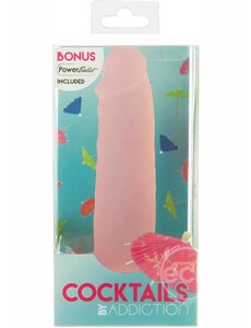 BMS Factory COCKTAILS BY ADDICTION 5.5" SILICONE WITH POWER BULLET