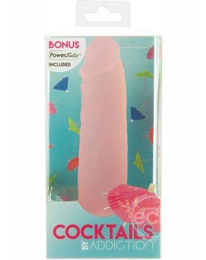 BMS Factory COCKTAILS BY ADDICTION 5.5" SILICONE WITH POWER BULLET