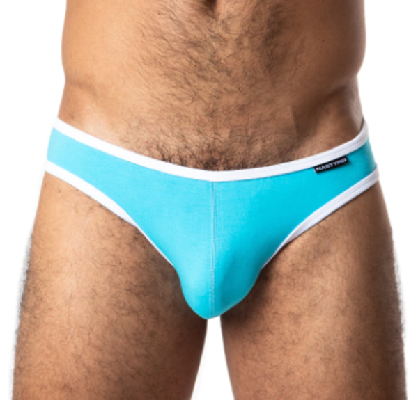 NASTY PIG NASTY PIG PROFILE LOWRISE BRIEF BLUE/WHITE