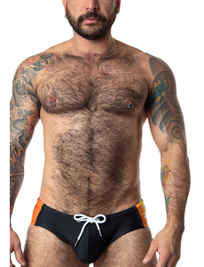 NASTY PIG NASTY PIG TRACER BIKINI BLACK LARGE