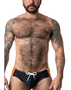 NASTY PIG NASTY PIG TRACER BIKINI BLACK LARGE