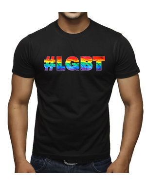RAINBOW RAINBOW #LGBT T SHIRT