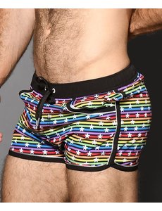 ANDREW CHRISTIAN AC PRIDE STARS SWIM SHORTS