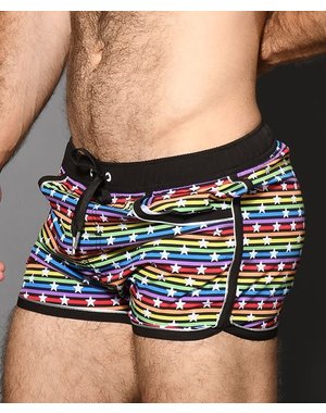 ANDREW CHRISTIAN AC PRIDE STARS SWIM SHORTS