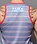 ANDREW CHRISTIAN AC NAUTICAL STRIPE MESH TANK