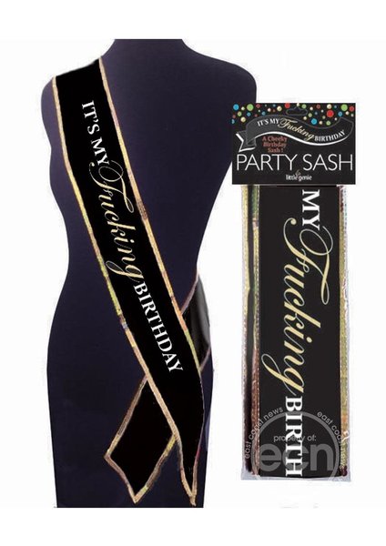 IT'S MY FN BIRTHDAY SASH