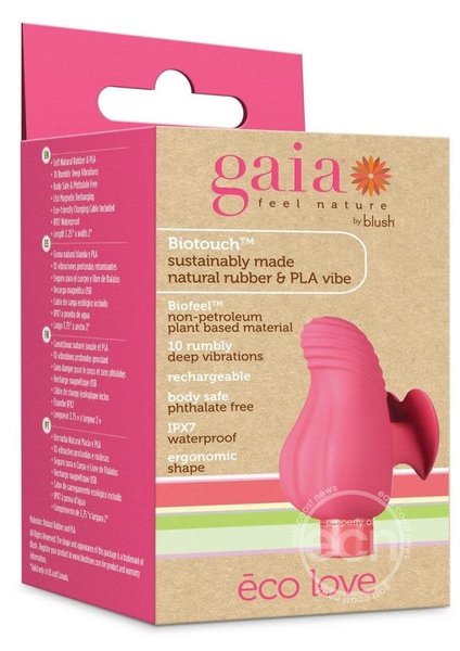 BLUSH NOVELTIES GAIA ECO LOVE CORAL