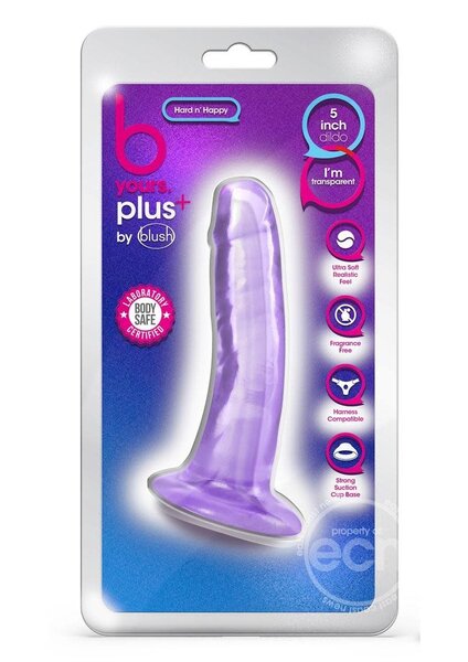 BLUSH NOVELTIES BE YOURS PLUS HARD N' HAPPY REALISTIC 5.5"