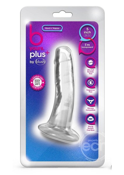 BLUSH NOVELTIES BE YOURS PLUS HARD N' HAPPY REALISTIC 5.5"