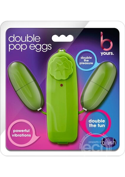 BLUSH NOVELTIES B YOURS DOUBLE POP EGGS