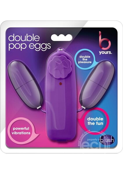 BLUSH NOVELTIES B YOURS DOUBLE POP EGGS