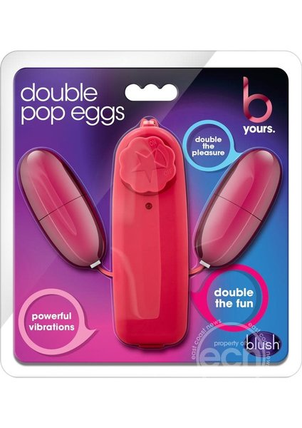 BLUSH NOVELTIES B YOURS DOUBLE POP EGGS